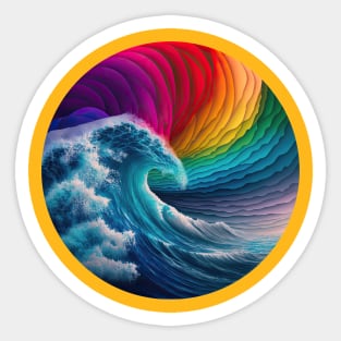 The Wave Sticker